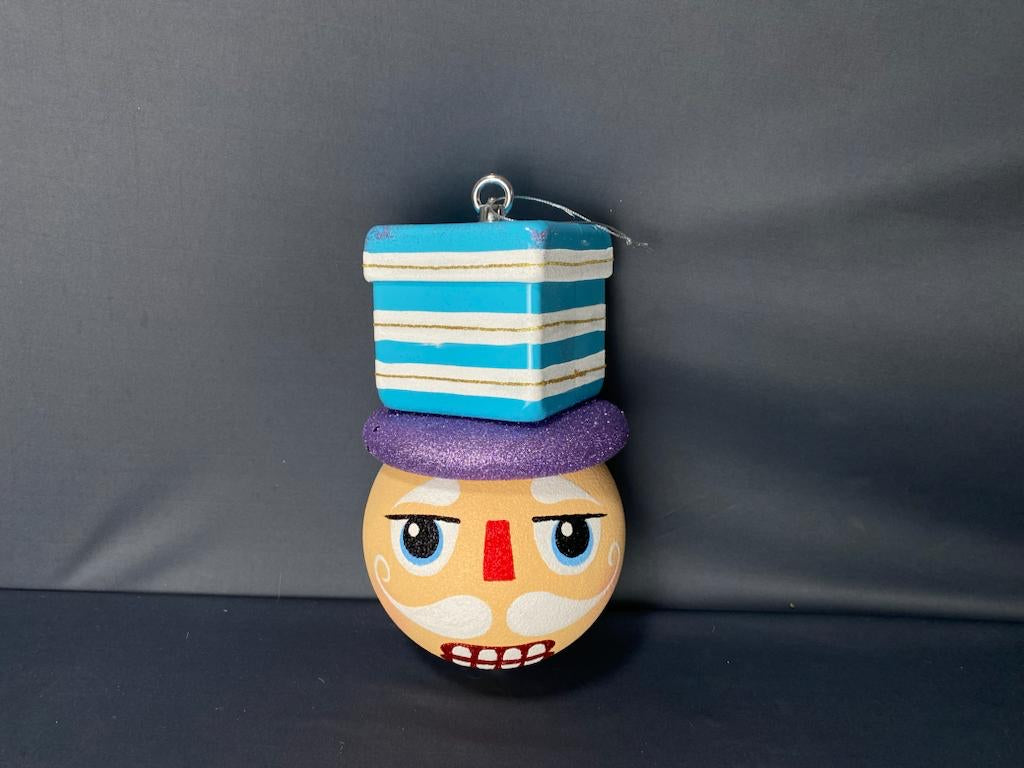 NAVIDAD ESFERA CASCANUEZ AZUL