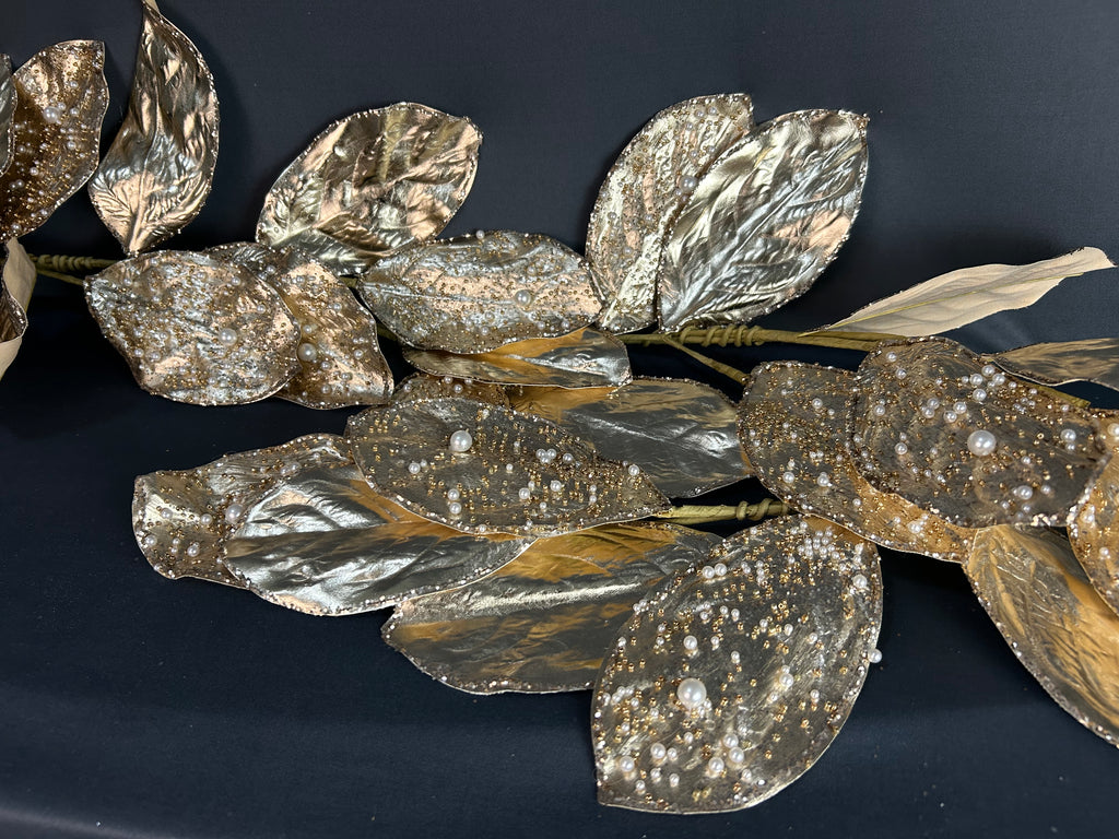 VARA HOJA CON PERLA