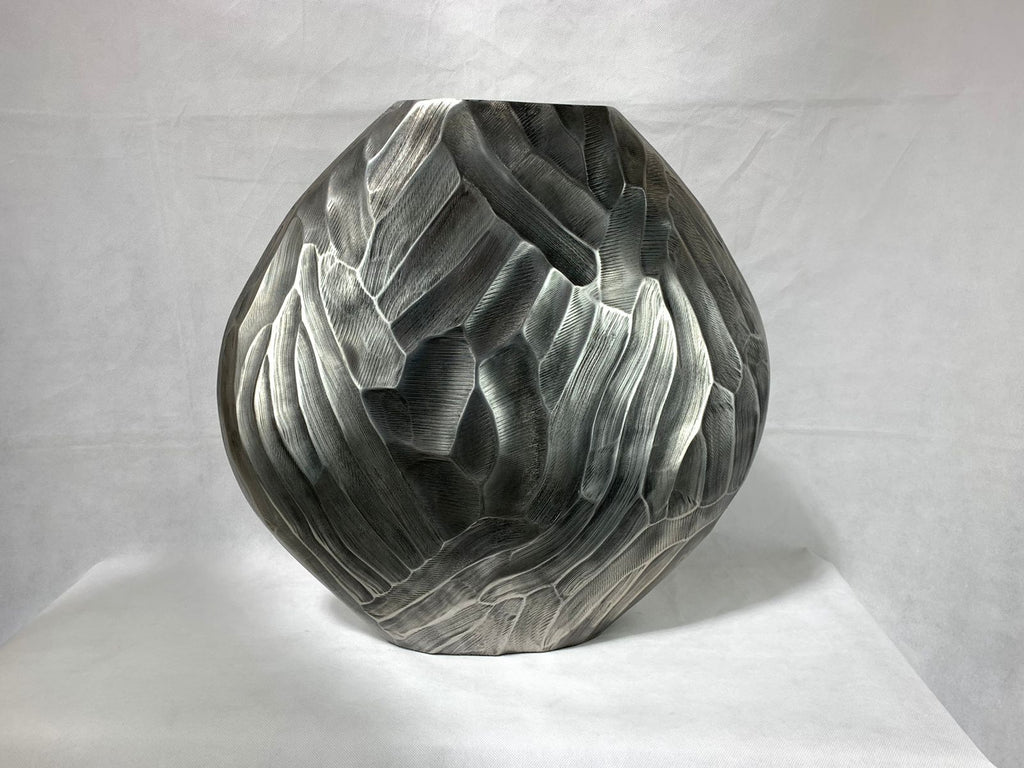 Base metálica plata gigante
