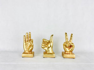 Set figuras manos