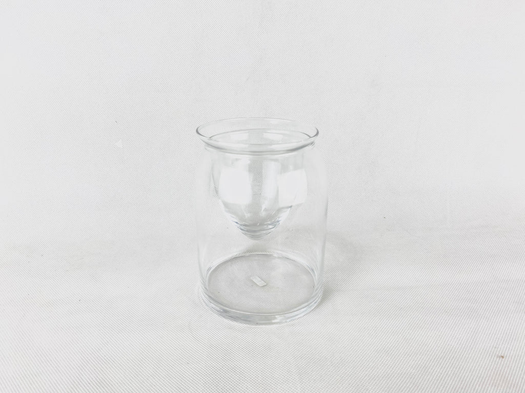 Porta vela transparente