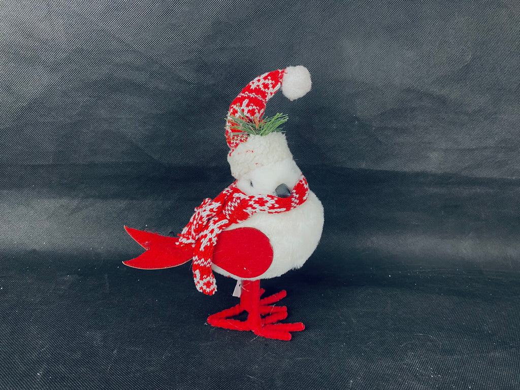 NAVIDAD PAJARO MINI BUFANDA C/GORRO