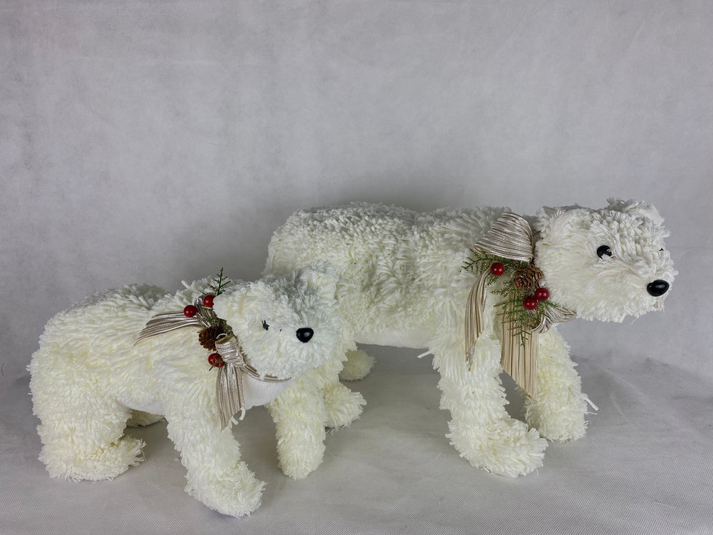 Oso blanco ch. caminando