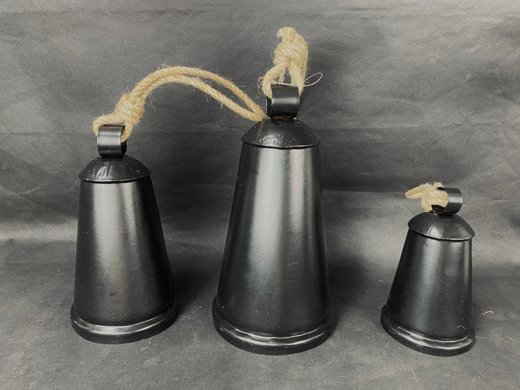 CAMPANA DE VACA DECORATIVA  HUMO