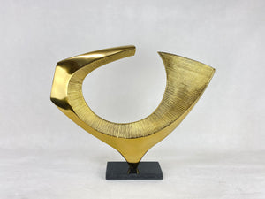 Escultura dorada