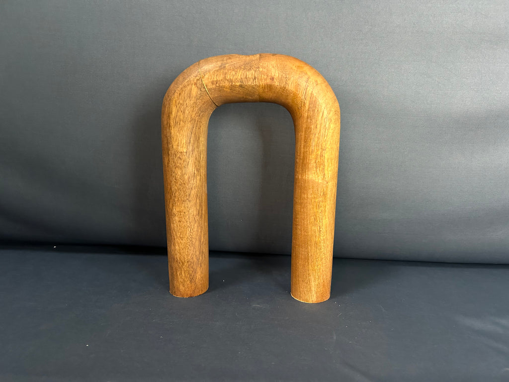 Candelabro gde. tipo arco de madera