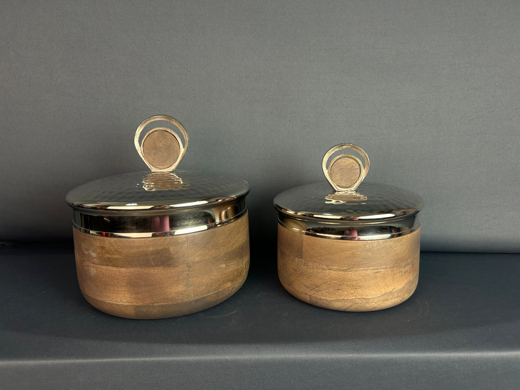 SET X 3 BOMBONERAS NEGRAS